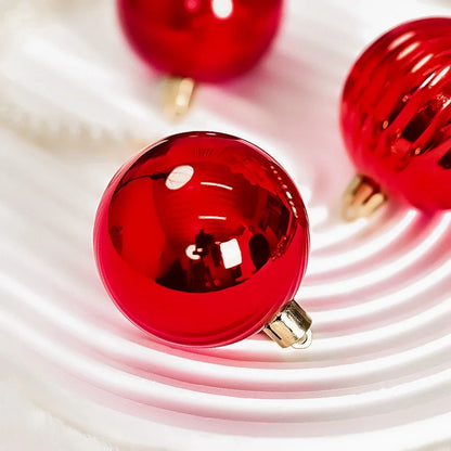 36Pcs Weihnachten Kugeln Neue Jahr Party Dekoration Weihnachten Baum Ornamente Weihnachten Hängen Ornament Wohnkultur Geschenke Navidad