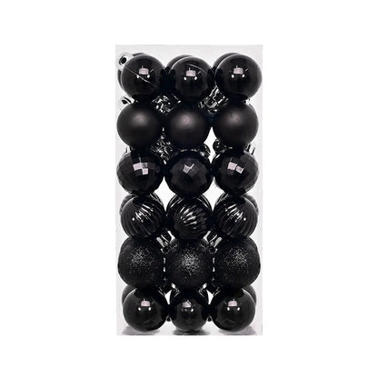 36Pcs Weihnachten Kugeln Neue Jahr Party Dekoration Weihnachten Baum Ornamente Weihnachten Hängen Ornament Wohnkultur Geschenke Navidad