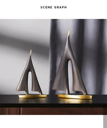 Segelboot-Dekoration für Zuhause