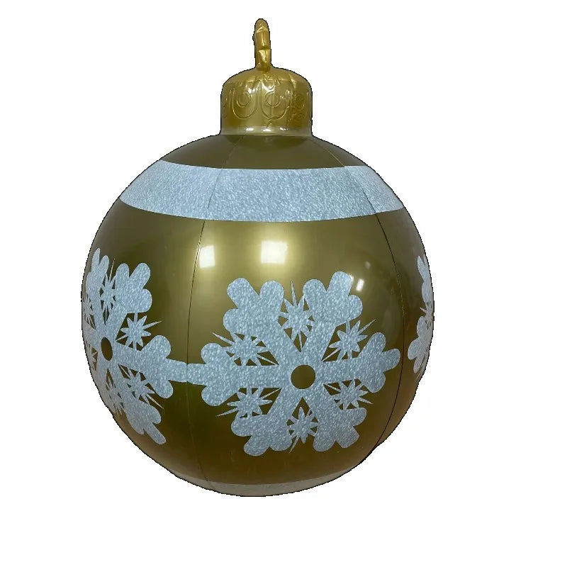 Weihnachten aufblasbare Bälle Outdoor YardOrnament Urlaub Party Dekoration Weihnachtsbaum hängen Indoor Outdoor Festival Dekor liefert