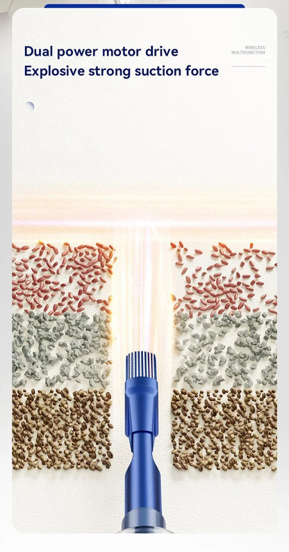 5-in-1-Auto-Staubsauger, tragbarer Roboter-Reiniger, trocken und nass, mit doppeltem Verwendungszweck, für die Fahrzeugmontage von Haushaltsgeräten