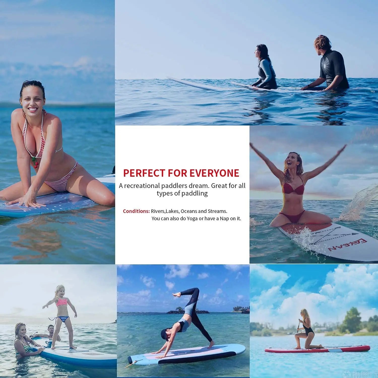 SeaCruiser™ Premium Paddle Board mit 3-Finnen-System