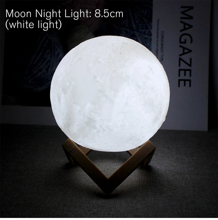Mond Lampe LED Nacht