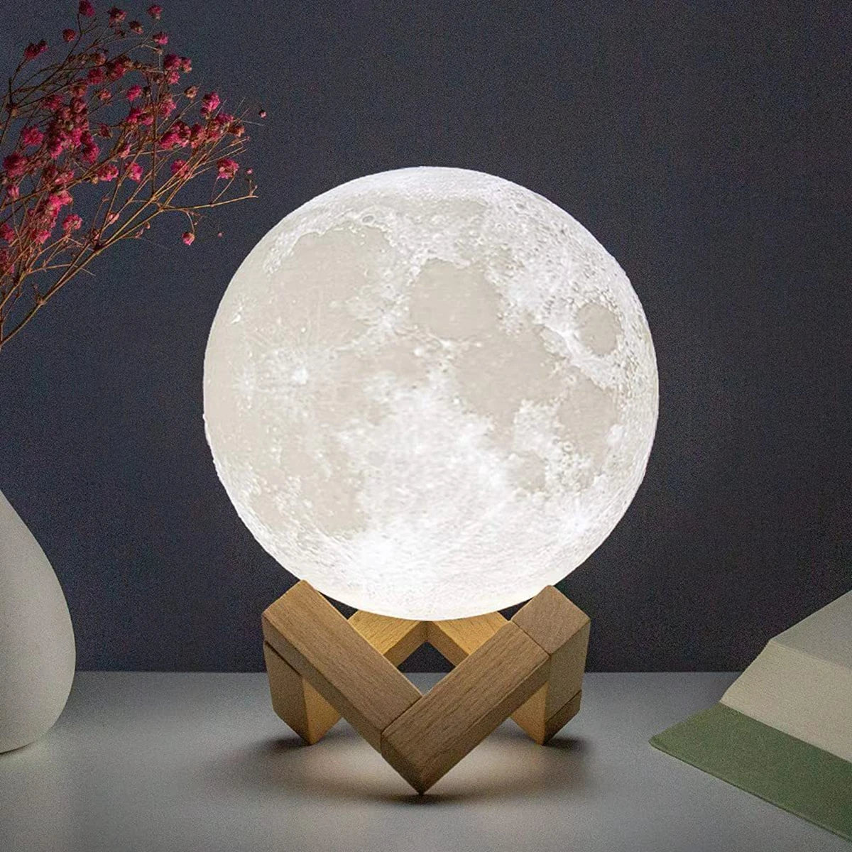 Mond Lampe LED Nacht