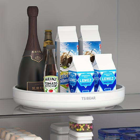 Multifunktionaler Küchendrehteller/Arbeitsplatten-Ablagekorb – 360°-Drehung